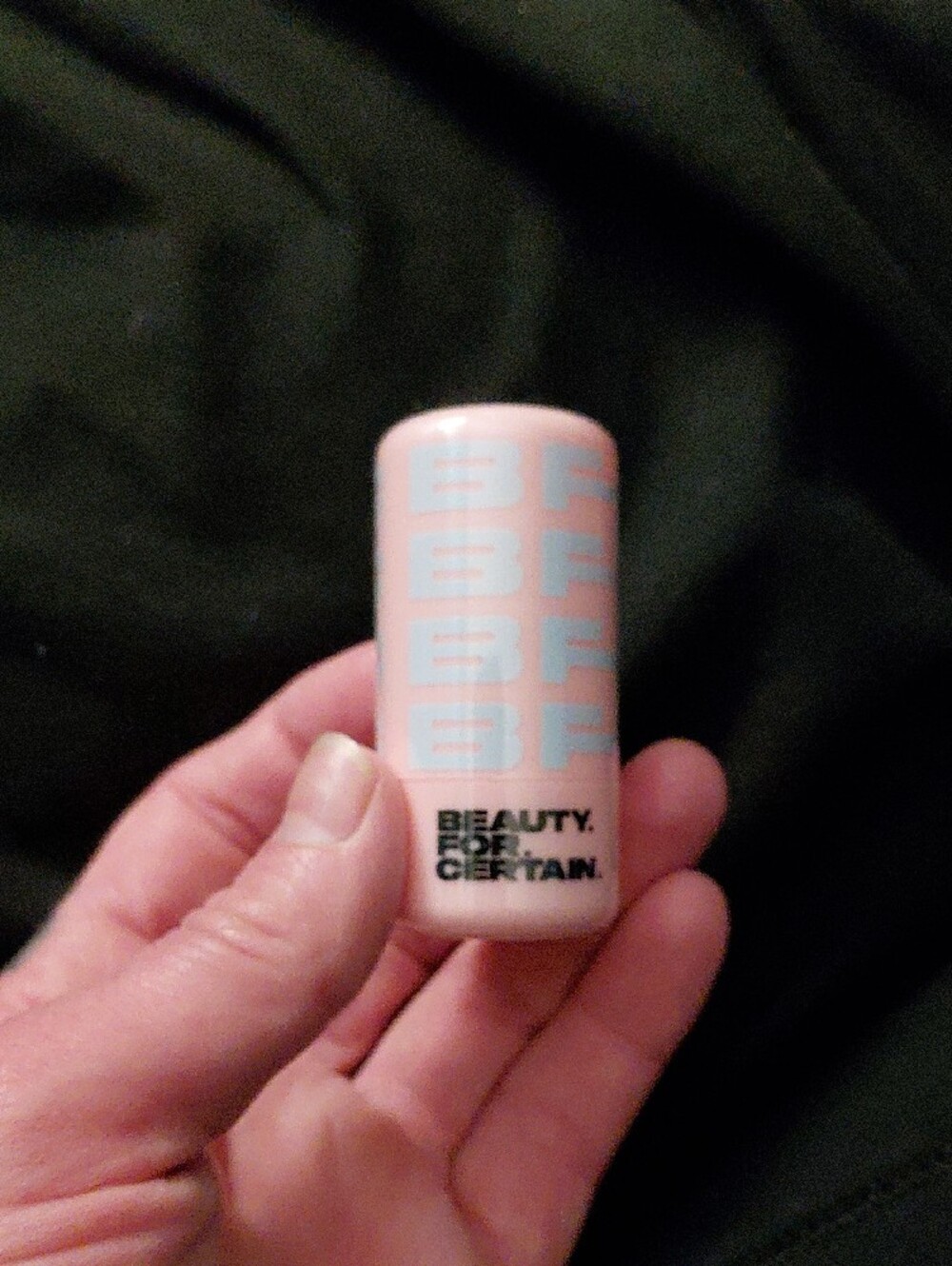 Beauty for certain lip + cheek stick in shade sangria